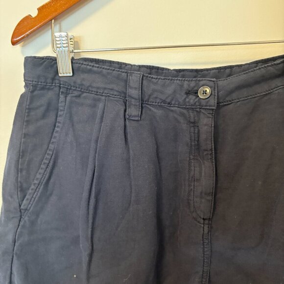 NWT Robe di Kappa Men’s Navy Blue Linen Short Size S (44 euro) - Picture 3 of 9